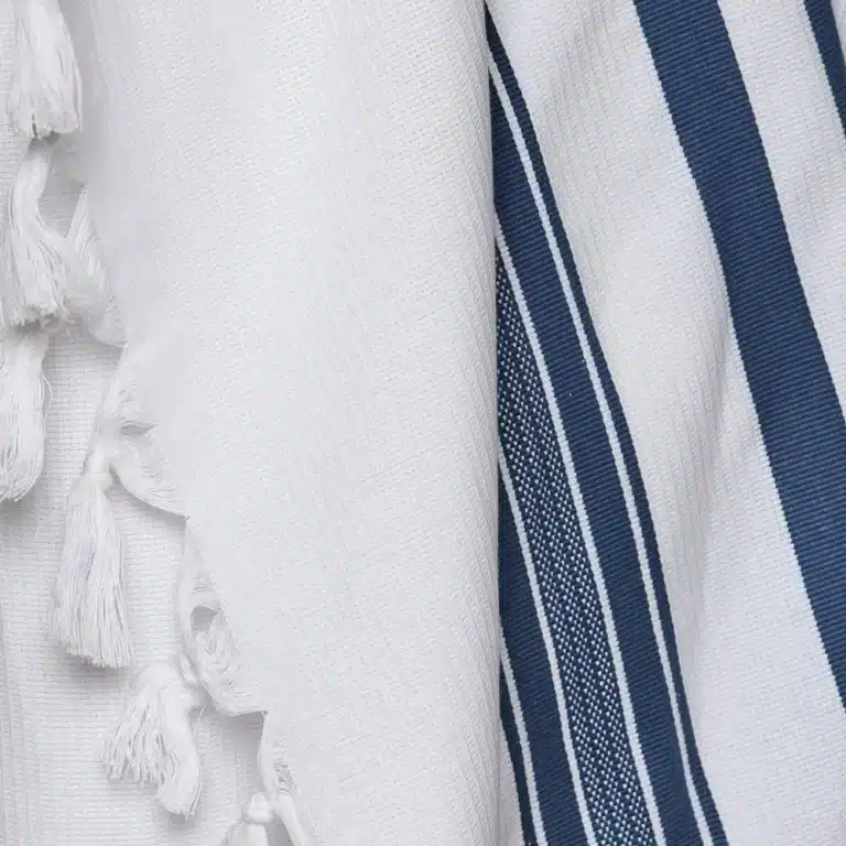 טלית כחולה כותנה 04