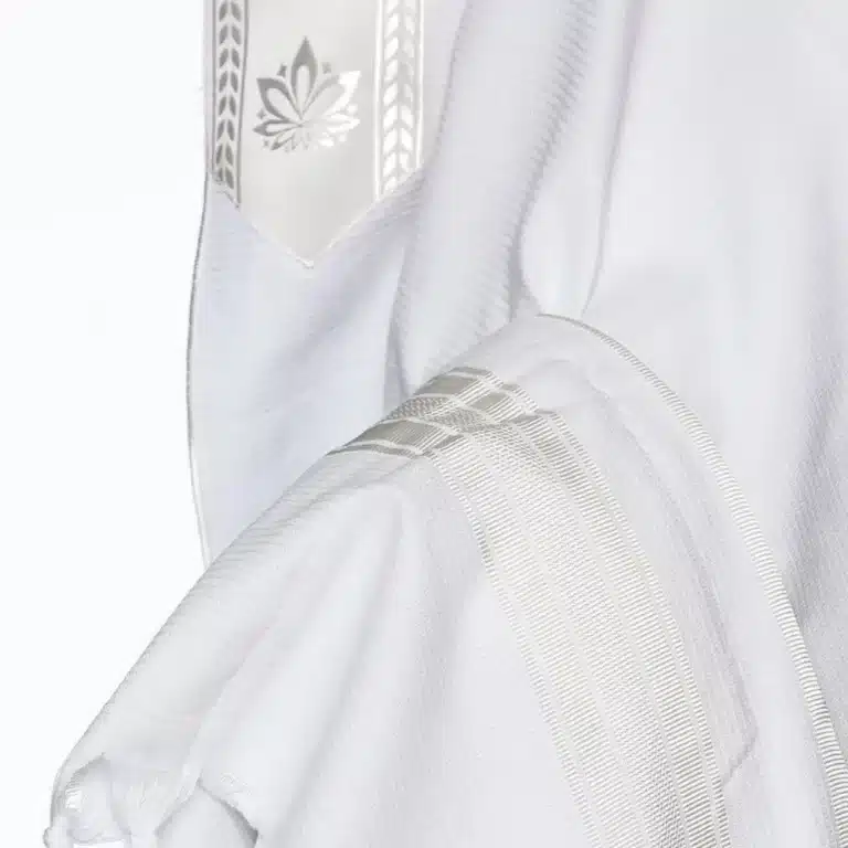 טלית לבנה כותנה 04