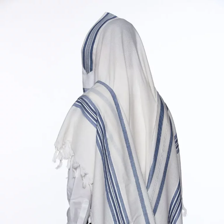 טלית צמר אא ג׳ינס 01