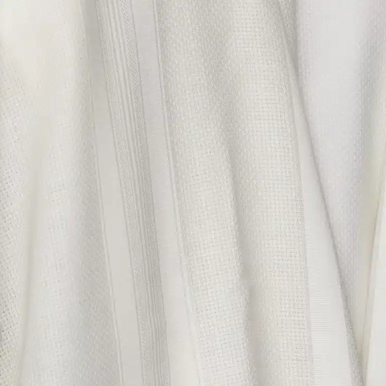 טלית צמר אא לבן 03