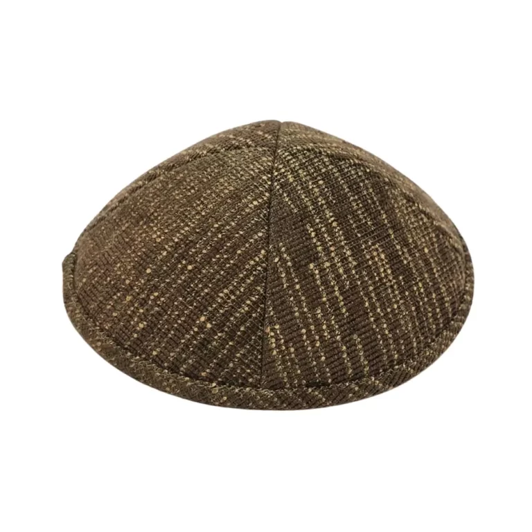 כיפה בצבע חום 1