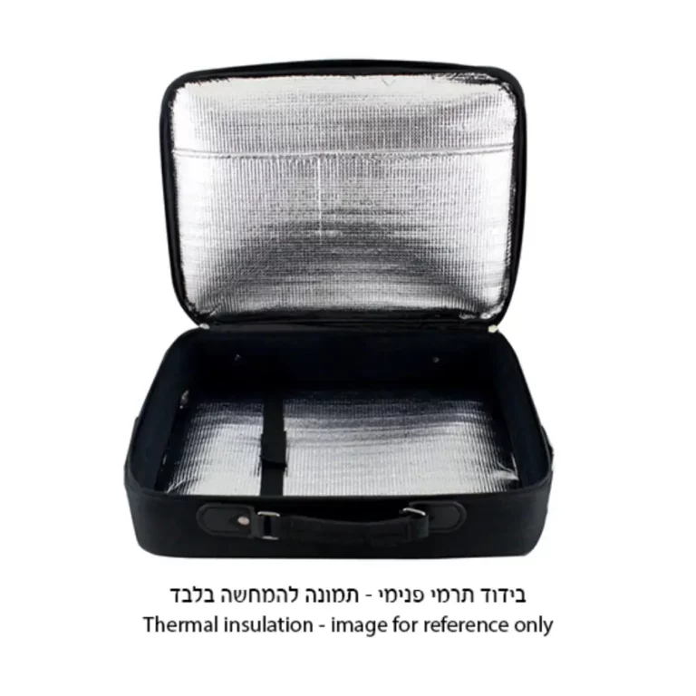 תיק טלית מהודר עם בידוד טרמי – שחור