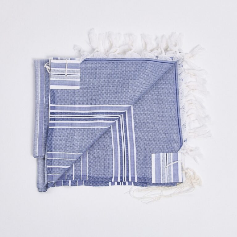 טלית פרימיום מלאנג׳ | ג׳ינס כחול