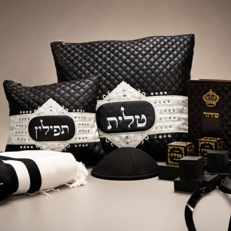 סט טלית ותפילין דגם פאר